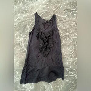 🥂 NYE FIND! Express ruffled tank top XS